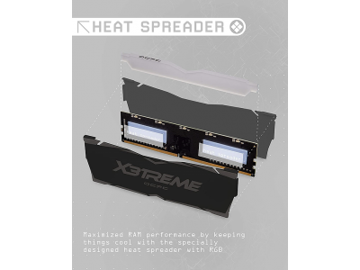 RAM DESKTOP OCPC X3 RGB DDR4 16GB CL16 Intel XMP & AMD EXPO - MMX3A16GD432C16