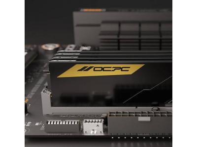 RAM DESKTOP OCPC VOLARE DDR5 32G/6000 có tản (Đen) - MMVL2K32GD560C40BK - BH 60T
