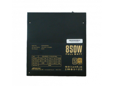 Nguồn máy tính OCPC ENERGIA GD850M GOLD 80+ GEN5, công suất 850W, Full Modular [BH 120T]